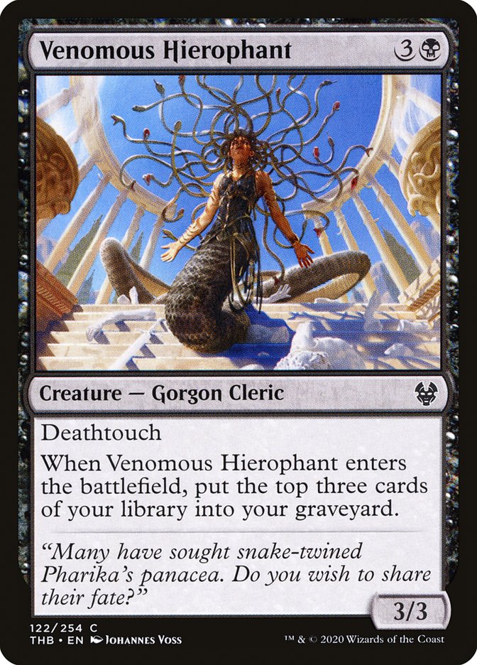 Venomous Hierophant [Theros Beyond Death] | Shuffle n Cut Hobbies & Games