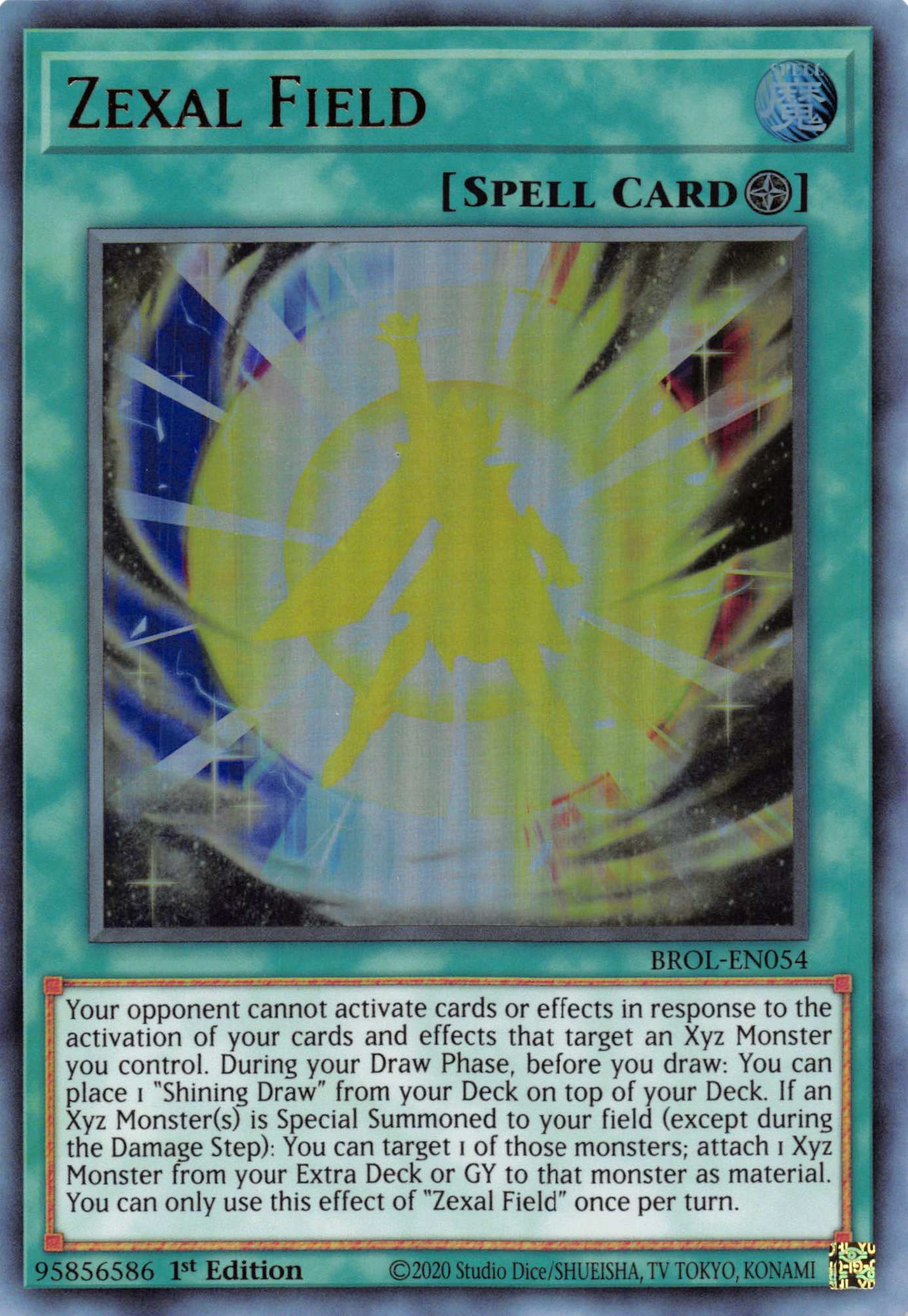 Zexal Field [BROL-EN054] Ultra Rare | Shuffle n Cut Hobbies & Games