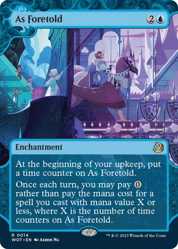 As Foretold [Wilds of Eldraine: Enchanting Tales] | Shuffle n Cut Hobbies & Games