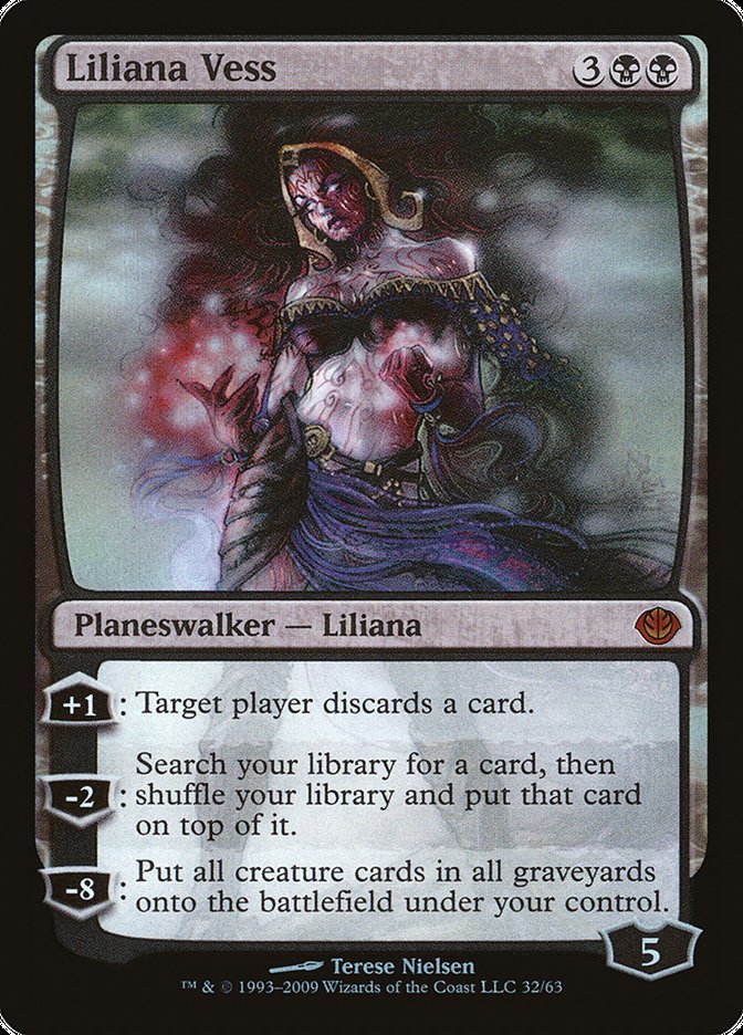 Liliana Vess [Duel Decks: Garruk vs. Liliana] | Shuffle n Cut Hobbies & Games