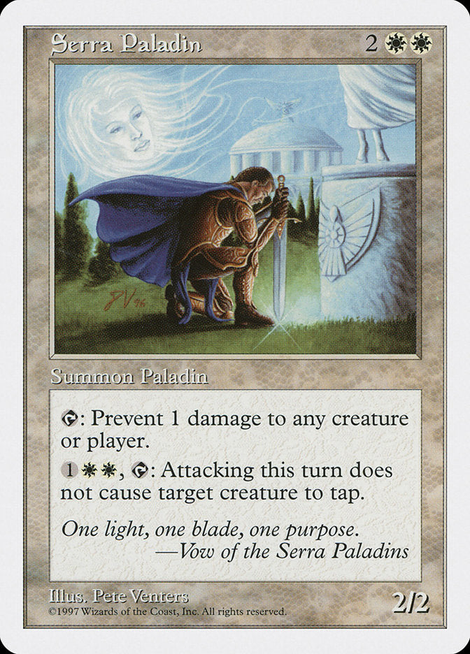 Serra Paladin [Fifth Edition] | Shuffle n Cut Hobbies & Games