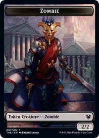 Zombie // Satyr Double-Sided Token [Theros Beyond Death Tokens] | Shuffle n Cut Hobbies & Games