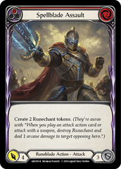 Spellblade Assault (Red) [ARC085-R] 1st Edition Normal | Shuffle n Cut Hobbies & Games
