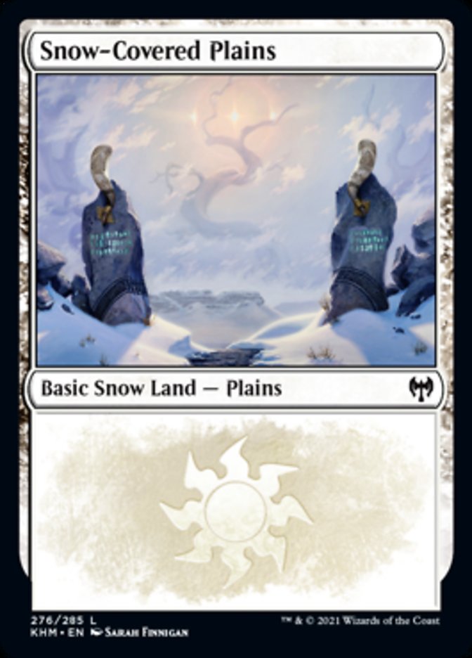 Snow-Covered Plains (276) [Kaldheim] | Shuffle n Cut Hobbies & Games