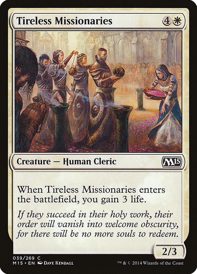 Tireless Missionaries [Magic 2015] | Shuffle n Cut Hobbies & Games