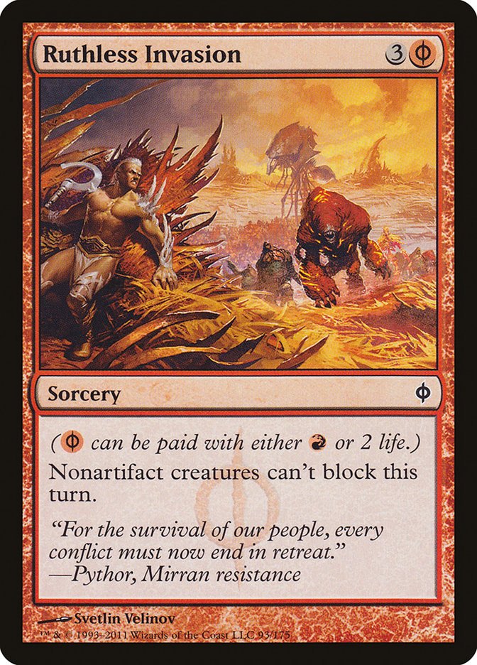 Ruthless Invasion [New Phyrexia] | Shuffle n Cut Hobbies & Games