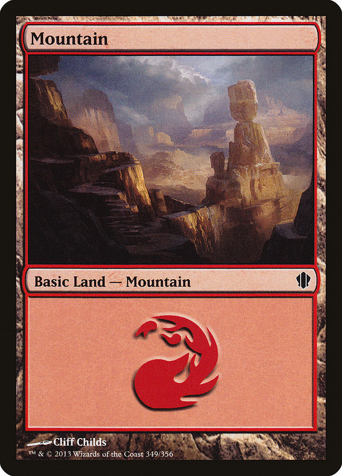 Mountain (349) [Commander 2013] | Shuffle n Cut Hobbies & Games