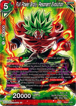 Full Power Broly, Resonant Evolution [EX04-04] | Shuffle n Cut Hobbies & Games