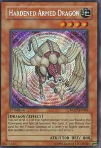 Hardened Armed Dragon [RGBT-EN083] Secret Rare | Shuffle n Cut Hobbies & Games