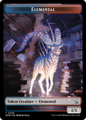 Elemental (9) // Thopter Double-Sided Token [March of the Machine Tokens] | Shuffle n Cut Hobbies & Games