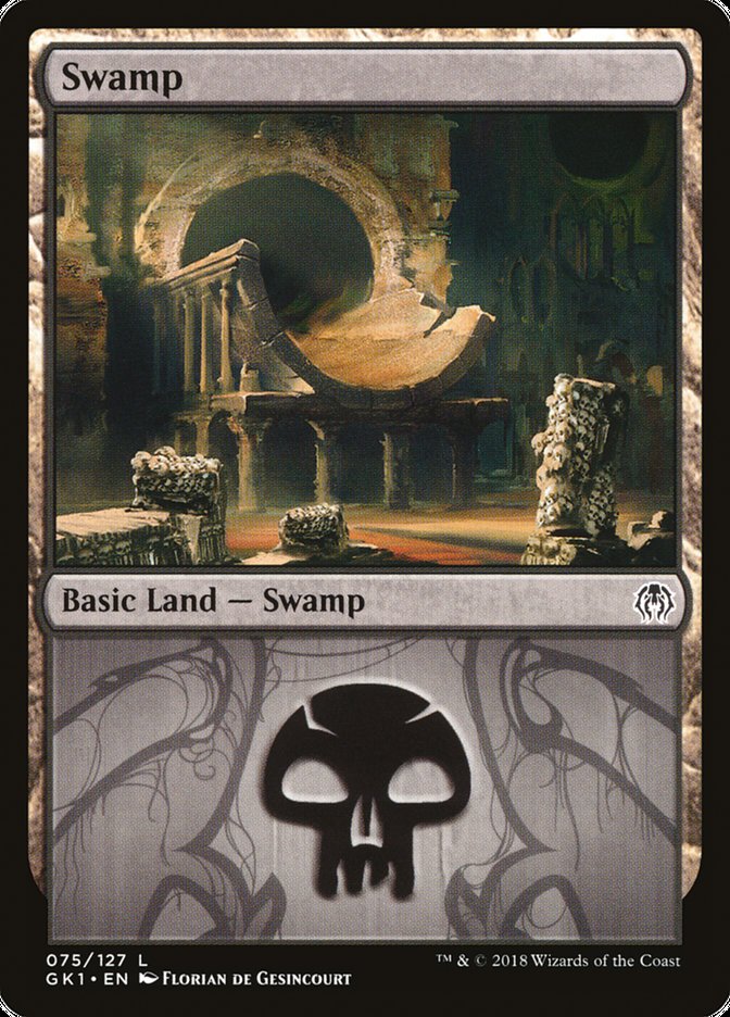 Swamp (75) [Guilds of Ravnica Guild Kit] | Shuffle n Cut Hobbies & Games