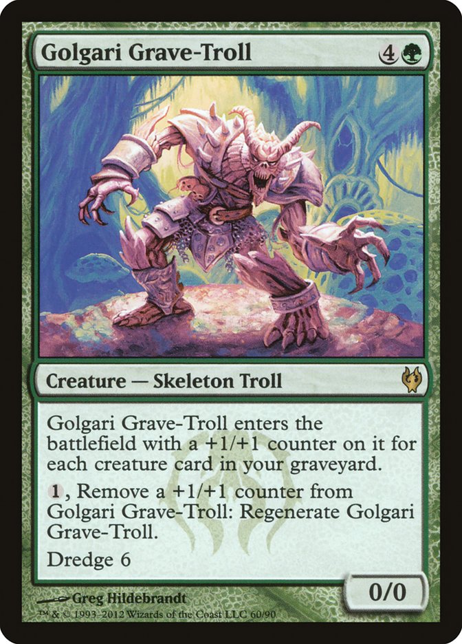 Golgari Grave-Troll [Duel Decks: Izzet vs. Golgari] | Shuffle n Cut Hobbies & Games