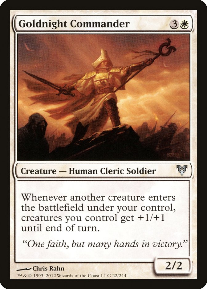 Goldnight Commander [Avacyn Restored] | Shuffle n Cut Hobbies & Games