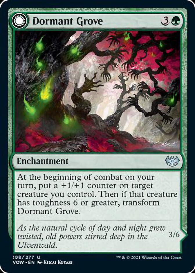 Dormant Grove // Gnarled Grovestrider [Innistrad: Crimson Vow] | Shuffle n Cut Hobbies & Games