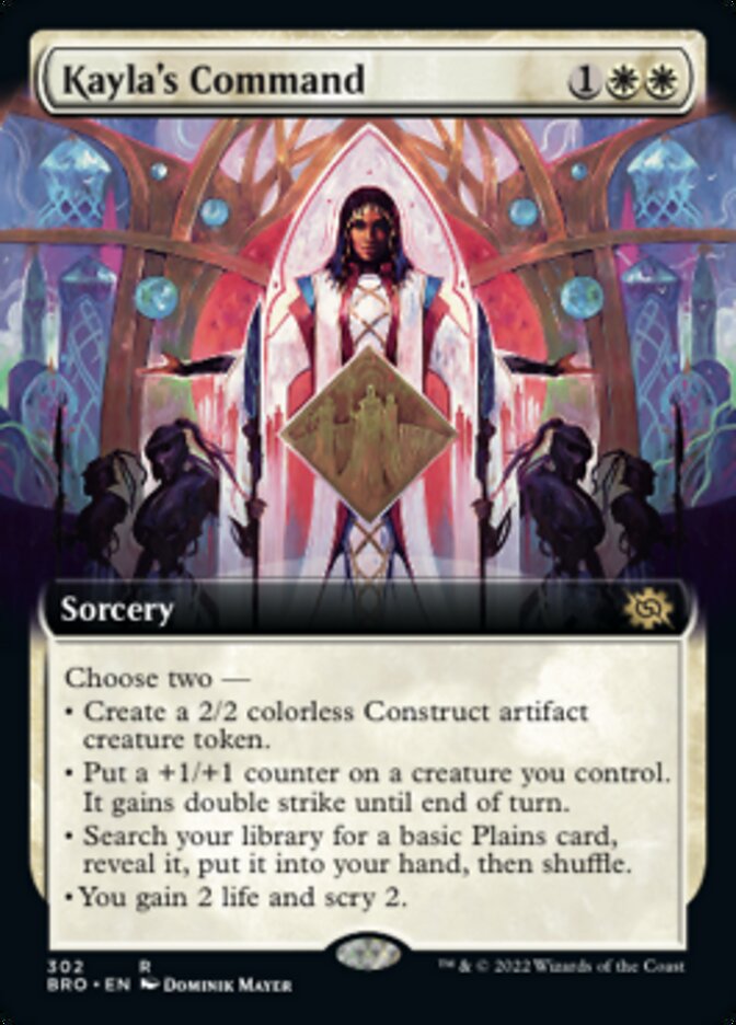 Kayla's Command (Extended Art) [The Brothers' War] | Shuffle n Cut Hobbies & Games