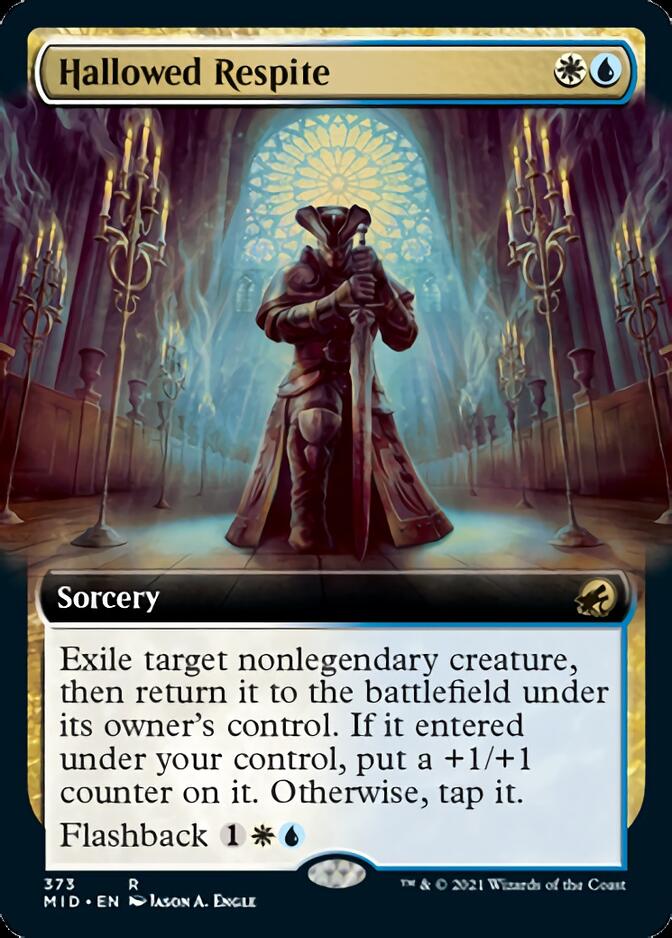 Hallowed Respite (Extended Art) [Innistrad: Midnight Hunt] | Shuffle n Cut Hobbies & Games