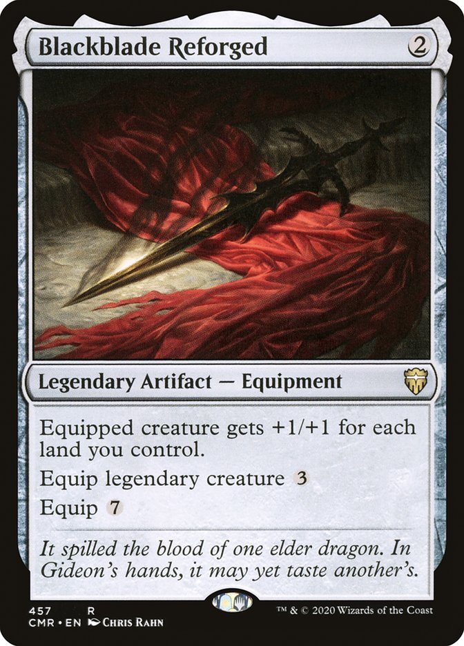 Blackblade Reforged [Commander Legends] | Shuffle n Cut Hobbies & Games