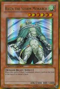Raiza the Storm Monarch [GLD2-EN026] Ultra Rare | Shuffle n Cut Hobbies & Games