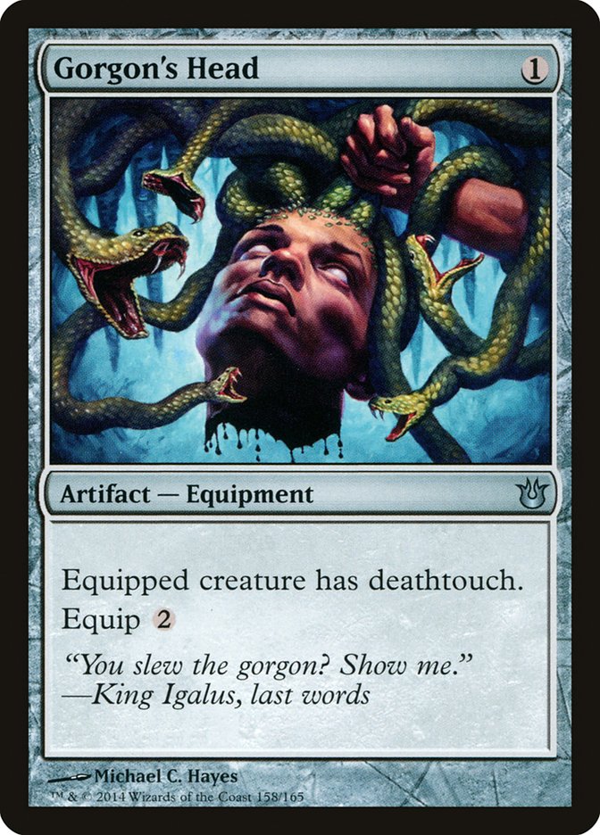 Gorgon's Head [Born of the Gods] | Shuffle n Cut Hobbies & Games