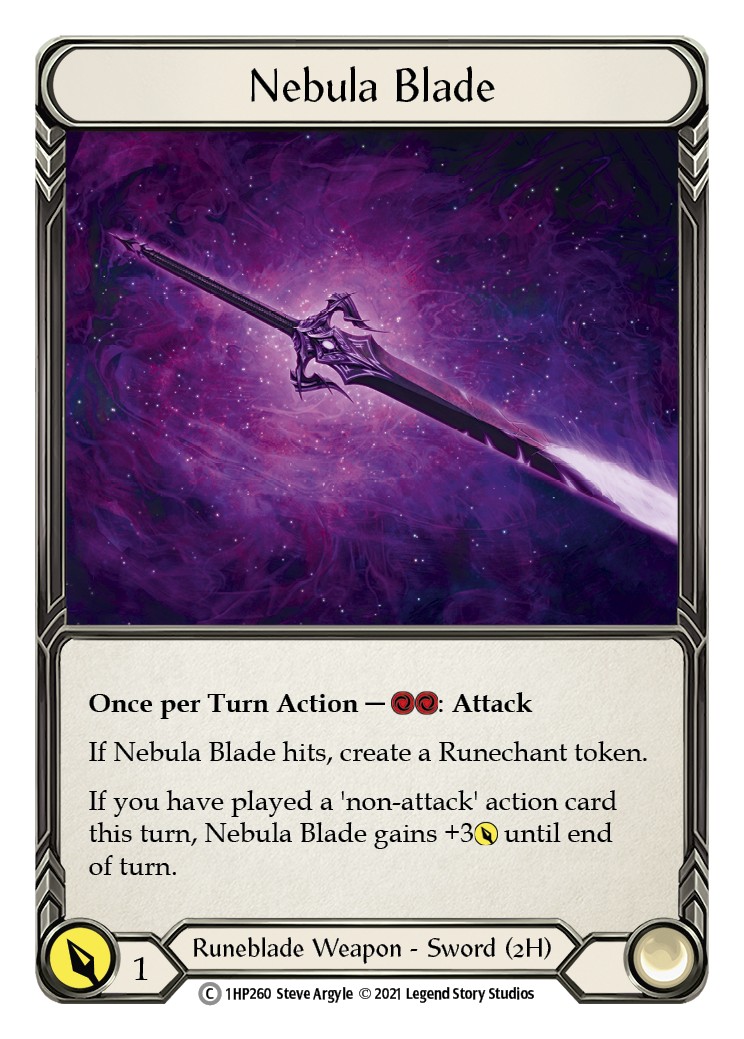 Nebula Blade [1HP260] | Shuffle n Cut Hobbies & Games