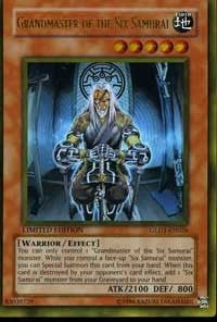 Grandmaster of the Six Samurai [GLD1-EN026] Gold Rare | Shuffle n Cut Hobbies & Games