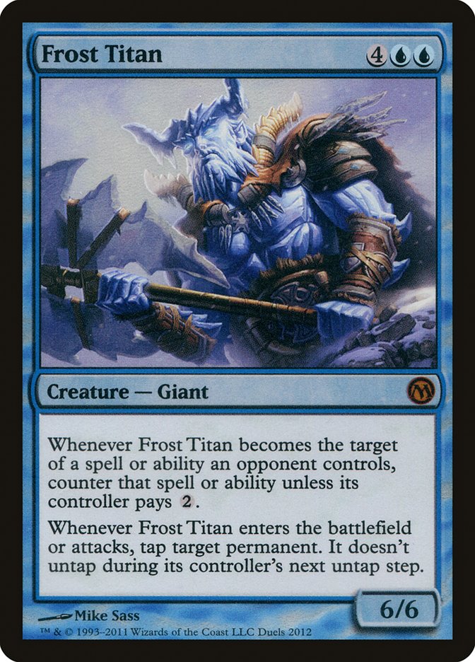 Frost Titan (Duels of the Planeswalkers Promos) [Duels of the Planeswalkers Promos 2011] | Shuffle n Cut Hobbies & Games