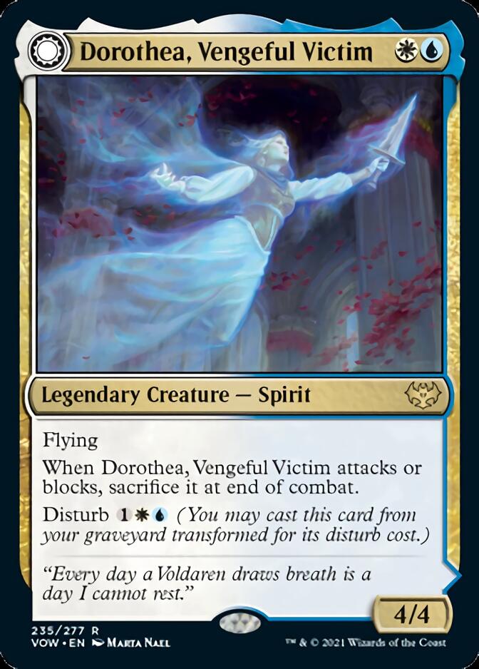 Dorothea, Vengeful Victim // Dorothea's Retribution [Innistrad: Crimson Vow] | Shuffle n Cut Hobbies & Games