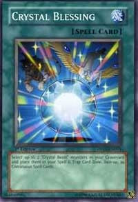 Crystal Blessing [DP07-EN014] Common | Shuffle n Cut Hobbies & Games