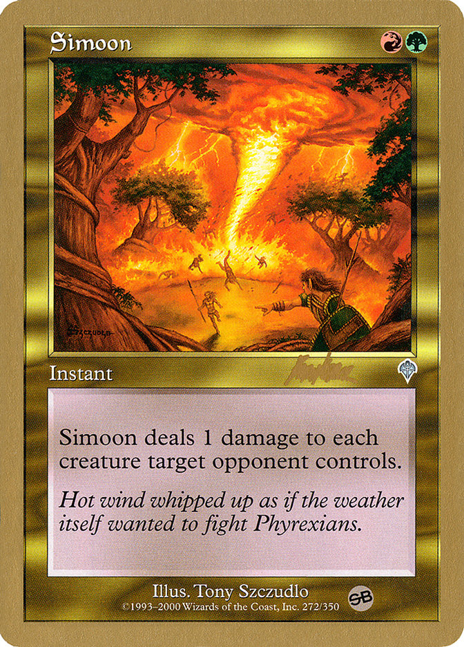 Simoon (Brian Kibler) (SB) [World Championship Decks 2002] | Shuffle n Cut Hobbies & Games