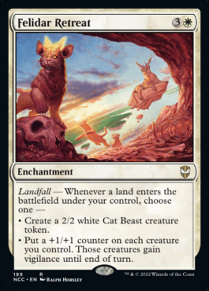 Felidar Retreat [Streets of New Capenna Commander] | Shuffle n Cut Hobbies & Games