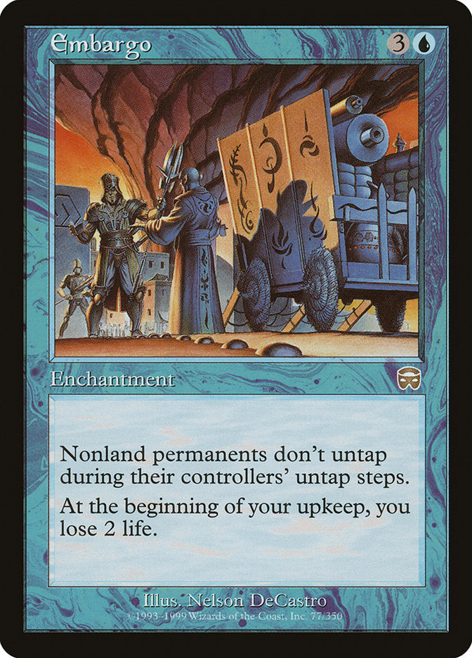 Embargo [Mercadian Masques] | Shuffle n Cut Hobbies & Games
