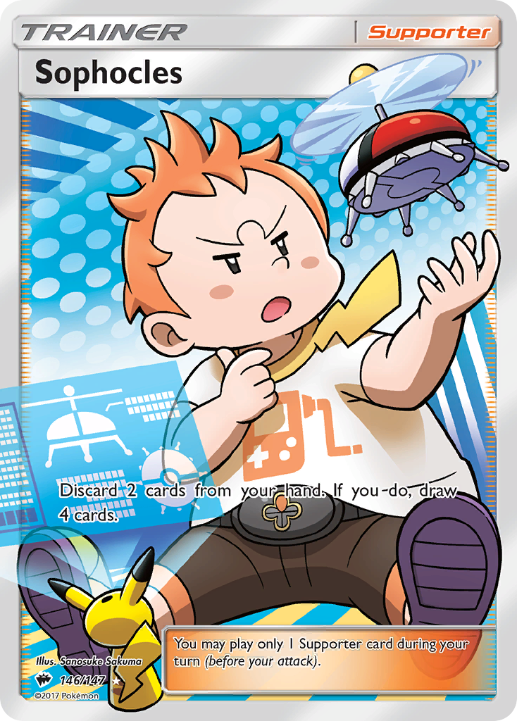 Sophocles (146/147) [Sun & Moon: Burning Shadows] | Shuffle n Cut Hobbies & Games