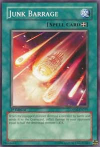 Junk Barrage [DP08-EN019] Common | Shuffle n Cut Hobbies & Games