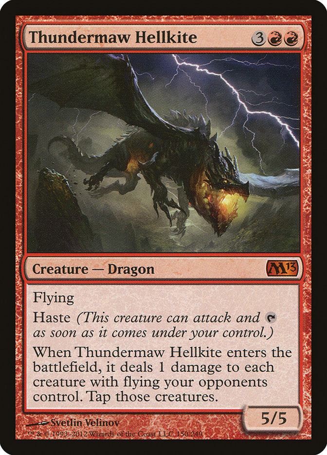 Thundermaw Hellkite [Magic 2013] | Shuffle n Cut Hobbies & Games