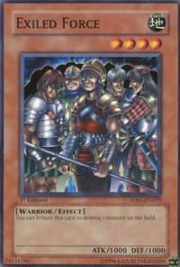 Exiled Force [5DS1-EN019] Common | Shuffle n Cut Hobbies & Games