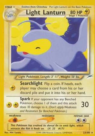 Light Lanturn (23/105) [Neo Destiny Unlimited] | Shuffle n Cut Hobbies & Games