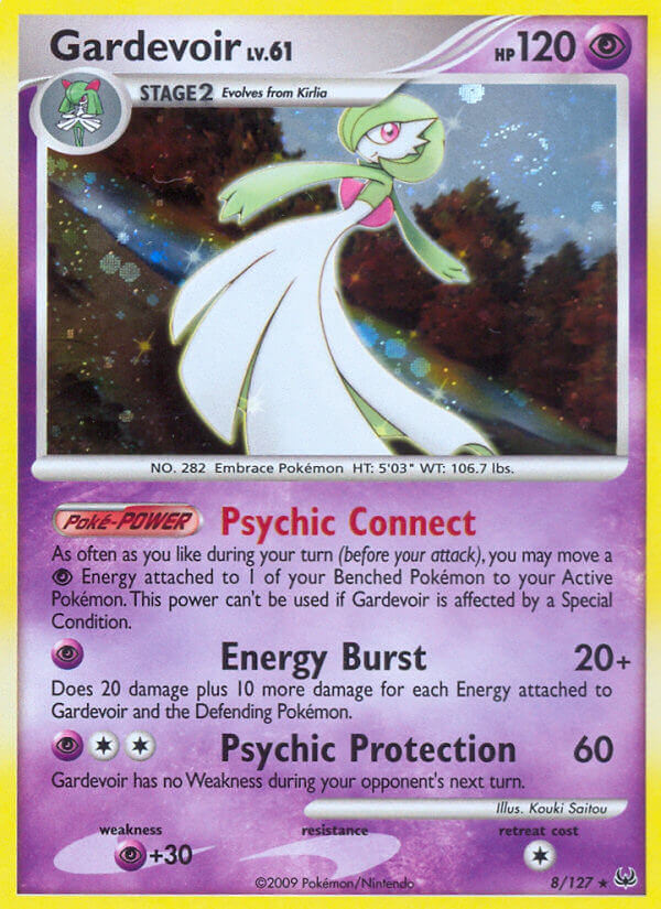 Gardevoir (8/127) (Theme Deck Exclusive) [Platinum: Base Set] | Shuffle n Cut Hobbies & Games