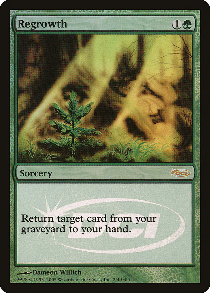 Regrowth [Judge Gift Cards 2005] | Shuffle n Cut Hobbies & Games
