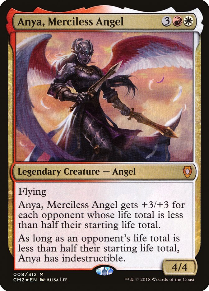 Anya, Merciless Angel [Commander Anthology Volume II] | Shuffle n Cut Hobbies & Games