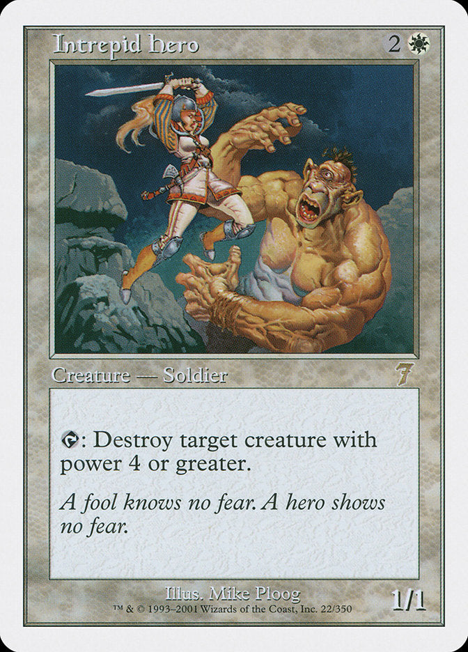 Intrepid Hero [Seventh Edition] | Shuffle n Cut Hobbies & Games