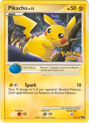 Pikachu (9/17) (Pokemon Day) [POP Series 6] | Shuffle n Cut Hobbies & Games