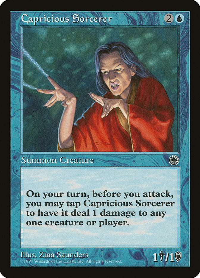 Capricious Sorcerer [Portal] | Shuffle n Cut Hobbies & Games