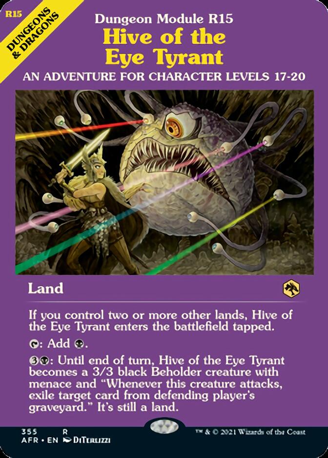 Hive of the Eye Tyrant (Dungeon Module) [Dungeons & Dragons: Adventures in the Forgotten Realms] | Shuffle n Cut Hobbies & Games