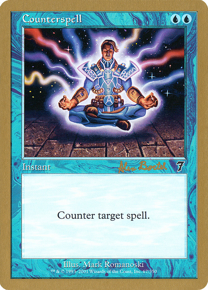 Counterspell (Alex Borteh) (7ED) [World Championship Decks 2001] | Shuffle n Cut Hobbies & Games