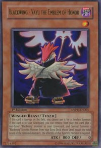 Blackwing - Vayu the Emblem of Honor [ANPR-EN005] Ultra Rare | Shuffle n Cut Hobbies & Games