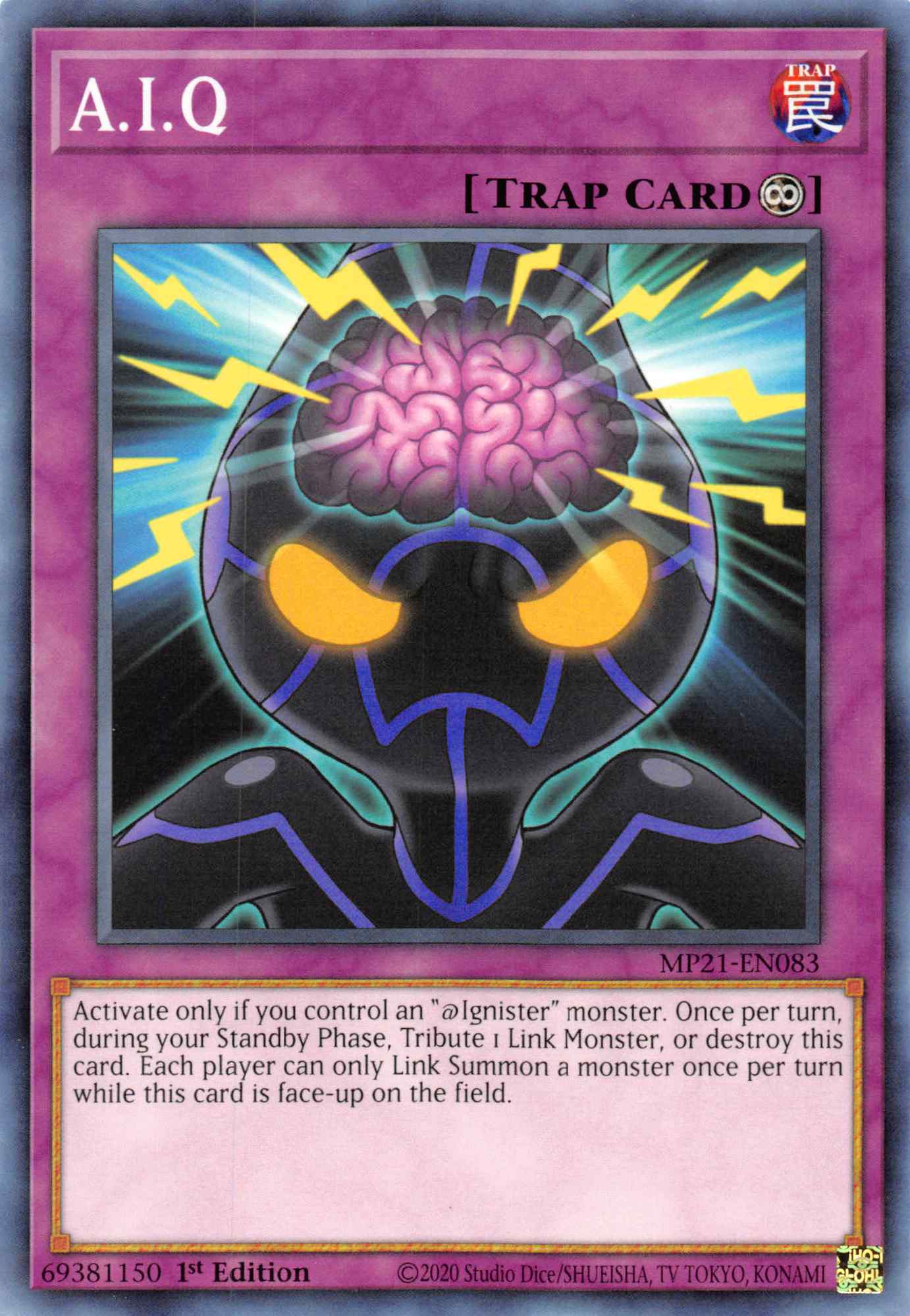 A.I.Q [MP21-EN083] Common | Shuffle n Cut Hobbies & Games