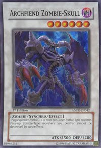 Archfiend Zombie-Skull [ANPR-EN042] Super Rare | Shuffle n Cut Hobbies & Games