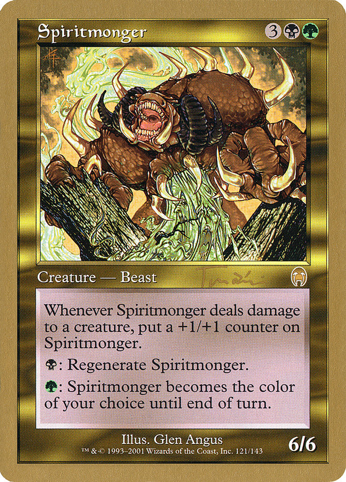 Spiritmonger (Jan Tomcani) [World Championship Decks 2001] | Shuffle n Cut Hobbies & Games