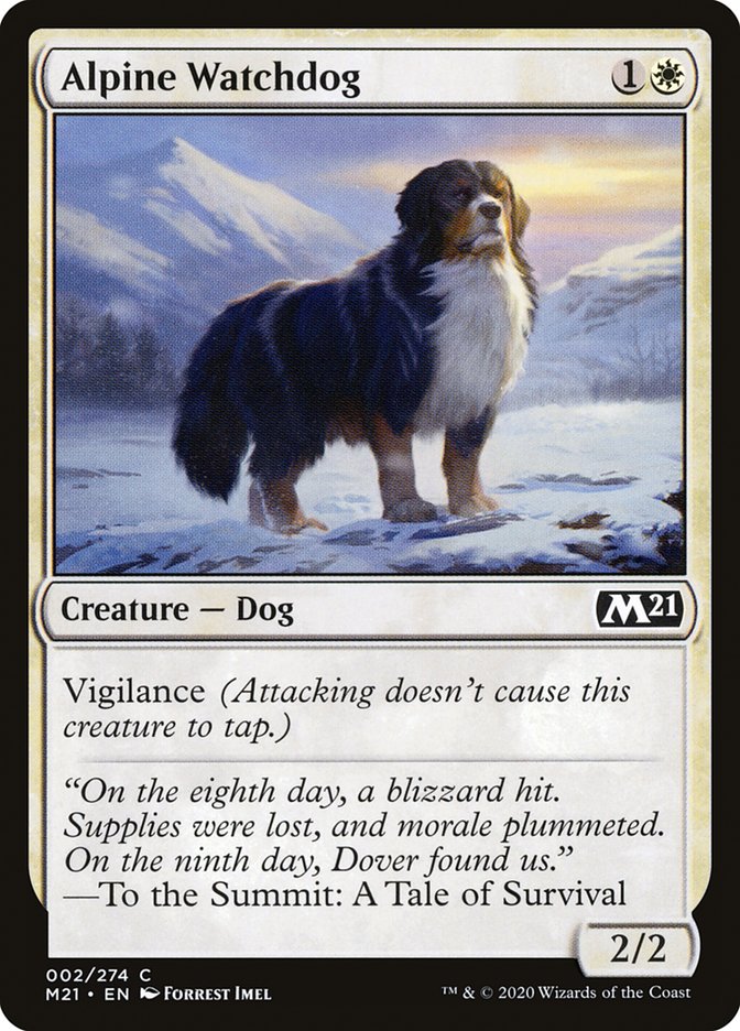 Alpine Watchdog [Core Set 2021] | Shuffle n Cut Hobbies & Games