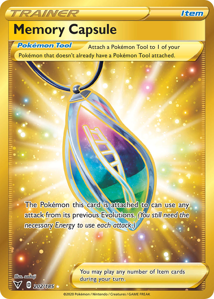 Memory Capsule (202/185) [Sword & Shield: Vivid Voltage] | Shuffle n Cut Hobbies & Games